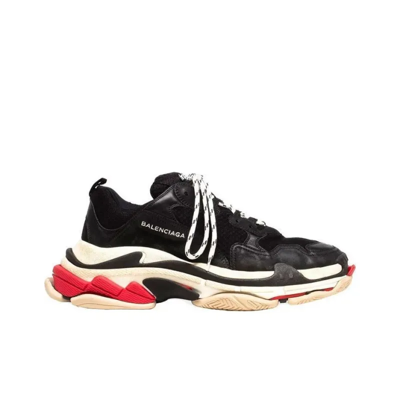 Balenciaga Triple S Sneakers 'Black Double Foam And Mesh'-1