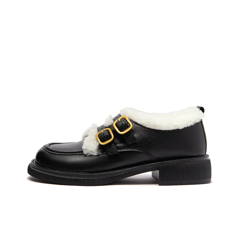 Lily Wei Loafers 3.5cm Women's Black-0