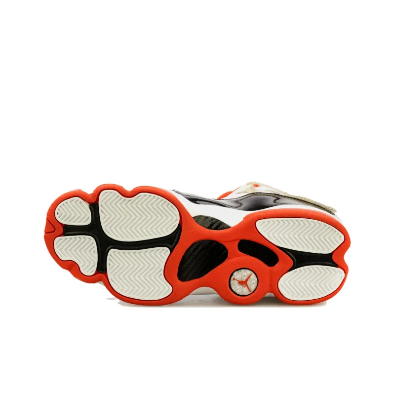 Jordan 6 Rings White Black Team Orange GS-4