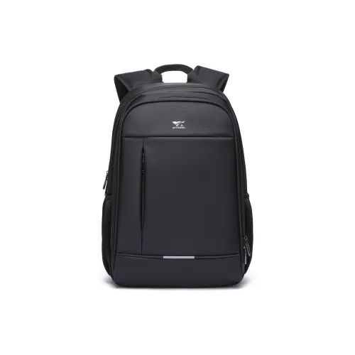 SEPTWOLVES Fabric Backpack Men's Black