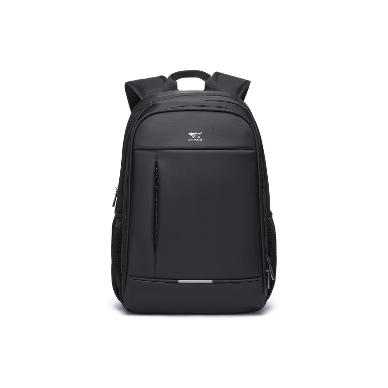 SEPTWOLVES Fabric Backpack Men's Black-0