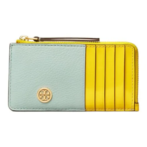 TORY BURCH Robinson Card Holders Ocean Bubble With Banana Ice