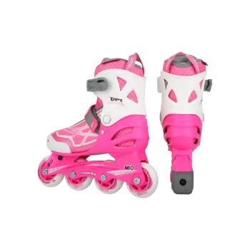 Michael Inline Skates Kids' Size Adjustable Pink