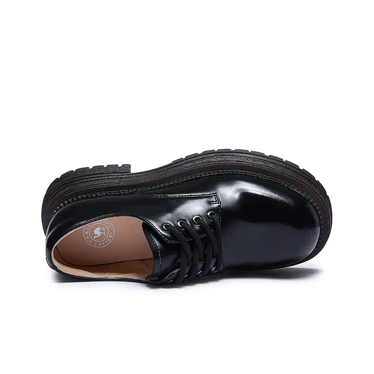 CAMEL Loafers Women's Black/Black Brown-3