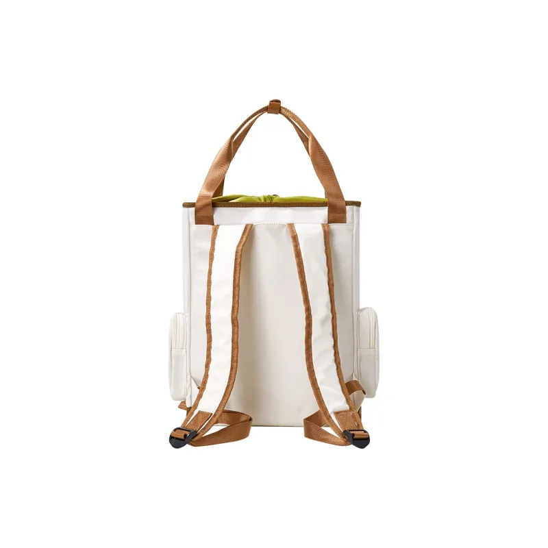 Miffy Oxford Backpack Regular Women's White/Pink/White/Coffee-9