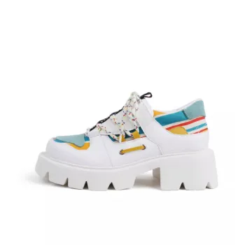 NiuwaStudio Low-Top Chunky Sneakers Women's Multicolor