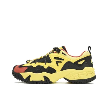 FILA FUSION KRIPTONITE Chunky Sneakers Women's Low Top Yellow/Black/Red