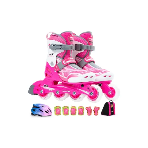Jackets & Coats Professional Ice Skates K8 Set Kids' Size Adjustable Pink