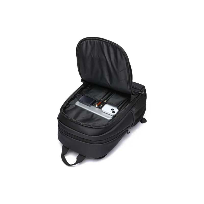 SEPTWOLVES Fabric Backpack Men's Black-5