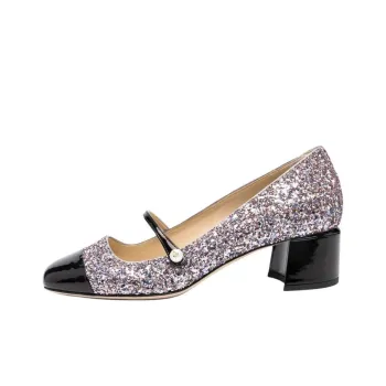 Jimmy Choo Elisa 45mm Glitter detail Pumps