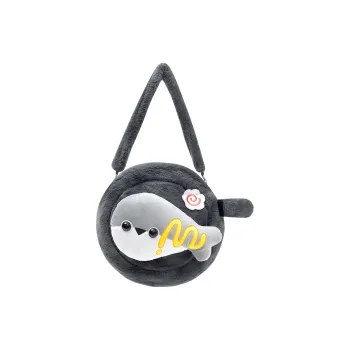 Crooked Melon Production Saka Banja Fish Plush One Shoulder Handbag Unisex