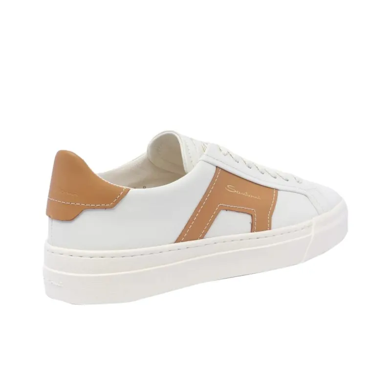 Santoni Colourblock Lace Up Sneakers-3