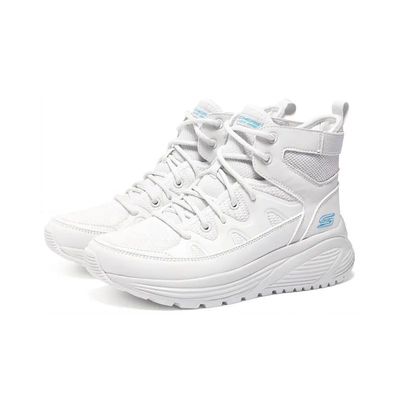 Skechers Bob's Casual Shoes Women's High Top White-2