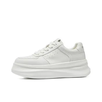 CARDANRO Low Top Casual Sports Skateboard Shoes Women's Beige 2024 Summer New Arrival