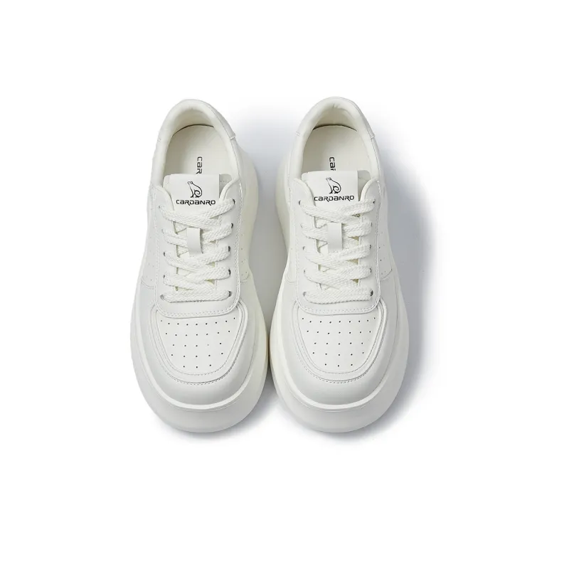 CARDANRO Low-Top Casual Sports Skateboard Shoes Women's Beige 2024 Summer New Arrival-10