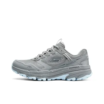 Skechers Durable Breathable Low Top Running Shoes Women's Gray