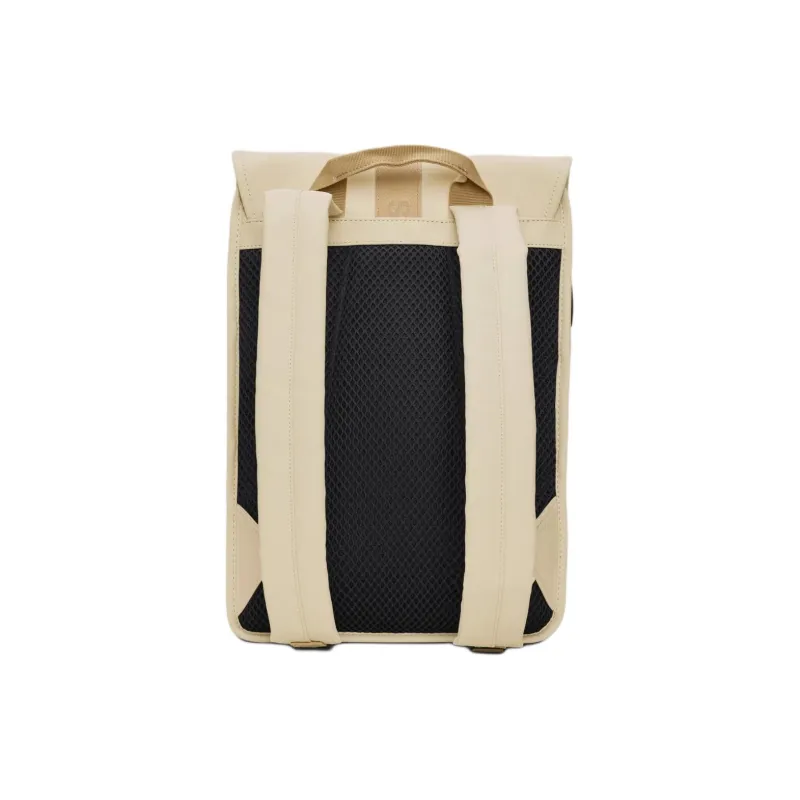Rains Polyester Backpack Mini Unisex Sand Dune-2