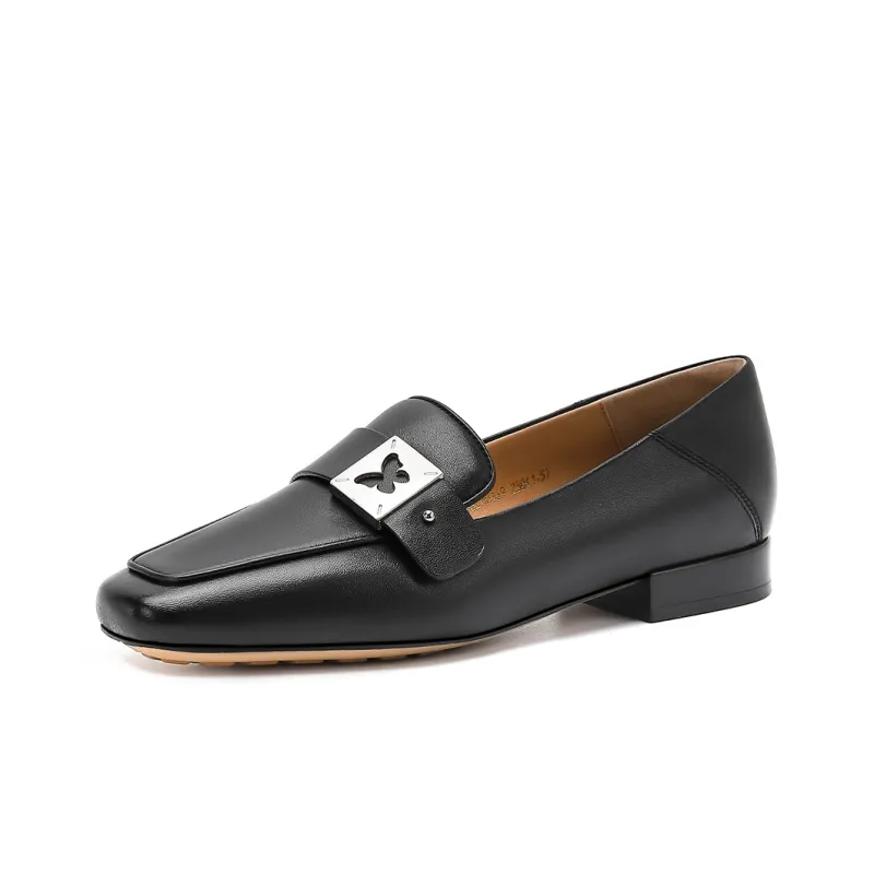 HARSON Loafers Women's Gray/Black-8