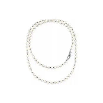 TIFFANY & CO. 925 Sterling Silver Freshwater Pearl Necklaces Women's White