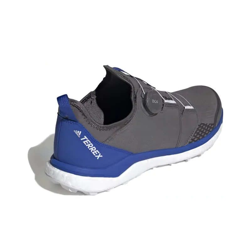 Adidas Terrex Agravic Boa Wear-Resistant Low-Top Trekking Shoes Men's Gray-3