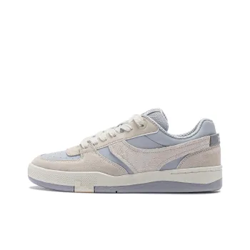 LiNing Zhengrong 92S Slip Resistant Cushioning Low Top Skateboard Shoes Women's Gray Blue