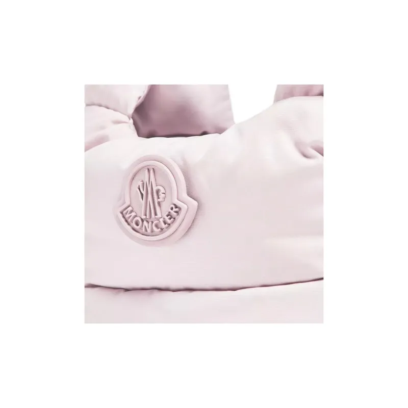 Moncler Nylon Shoulder Bag Crossbody Bag Women's Natural White-4