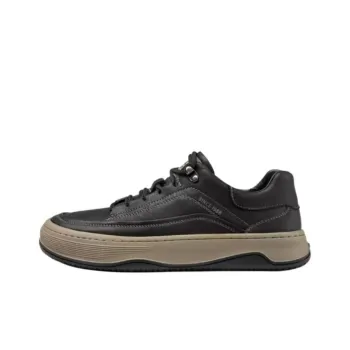 AOKANG Low Top Skateboard Shoes Men's Black For Father