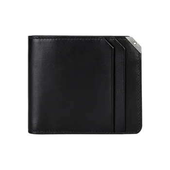 MONTBLANC Meisterstuck Leather Wallet Men's Black