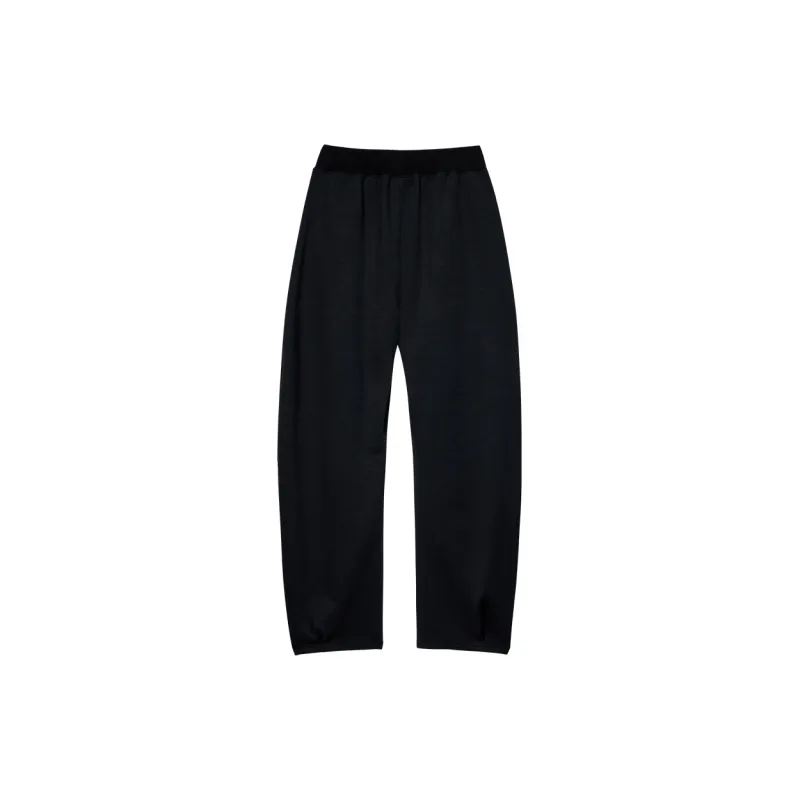 LINCchic Knitted Sports Pants Women's Black-1