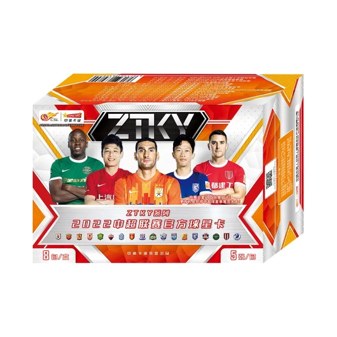 CHNCARD ZTKY Collection 2022 Chinese Super League Player Cards By Zhongti Card Industry Sports Cards-0