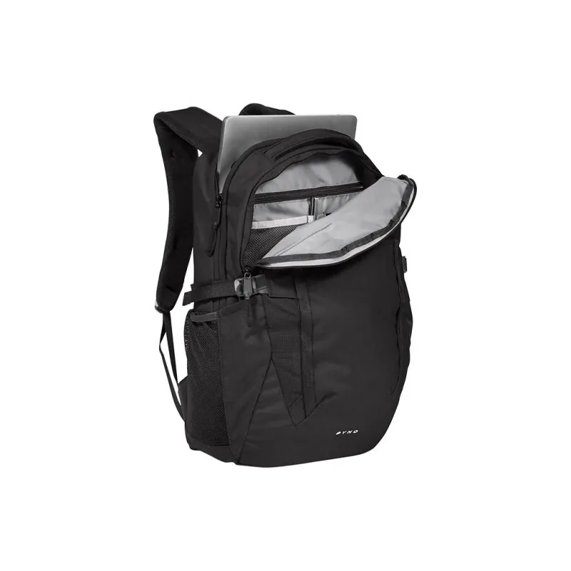 THE NORTH FACE Recyclable Polyester Backpack Small Size Unisex Black-4