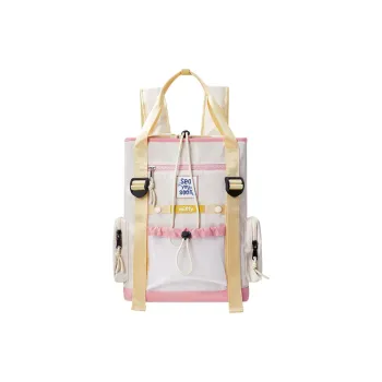 Miffy Oxford Backpack Regular Women's White/Pink/White/Coffee