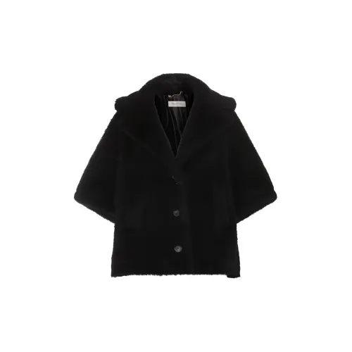 MaxMara Single-Breasted Teddy Coat