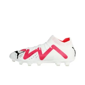 PUMA Future Pro Abrasion Resistant Breathable Soccer Shoes Unisex White Pink