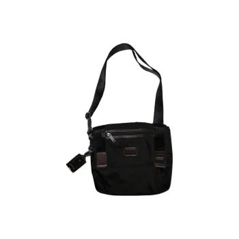 TUMI Alpha Bravo Nylon Messenger Bag Shoulder Bag Crossbody Bag Unisex Black