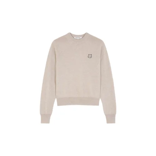 Maison Kitsune Sweaters Women's Light Beige