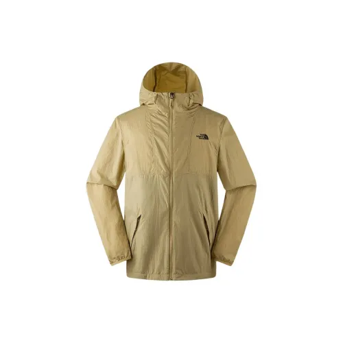 THE NORTH FACE Sun Protection Clothing Men Khaki