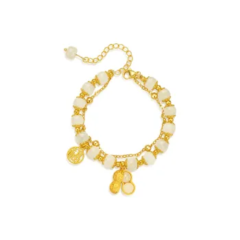 Huaying Chalcedony Jade Bracelets Women's