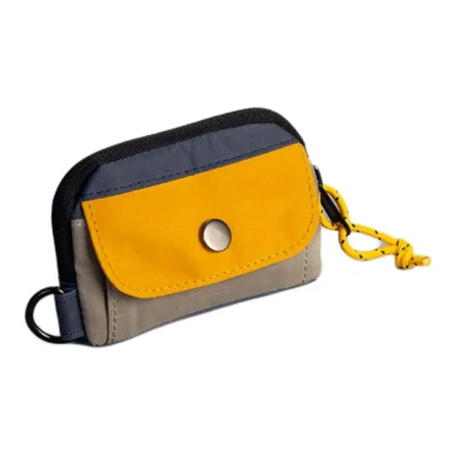 PROPERTY OF Wallets Khaki With Yellow And Blue Accents