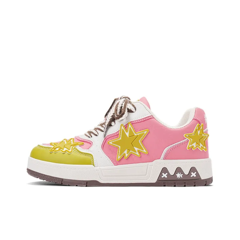 DOUBLE STAR 88 Slip Resistant Cushioning, Abrasion Resistant, Height Increasing Low Top Skateboard Shoes Unisex-0