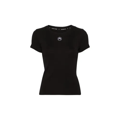 Marine Serre T-Shirts Women's Black