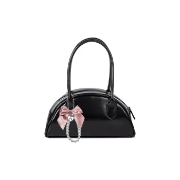 Hahhhsis PU Leather Shoulder Bags Handbags Large Size Women's Black