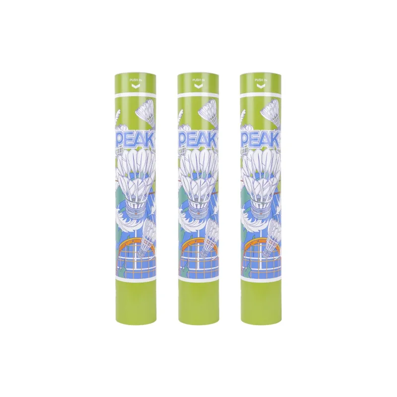 PEAK Race T16 Goose Feather Shuttlecock 12 Pack Goose Feather Indoor Outdoor Competition Training Ball Shuttlecocks-7