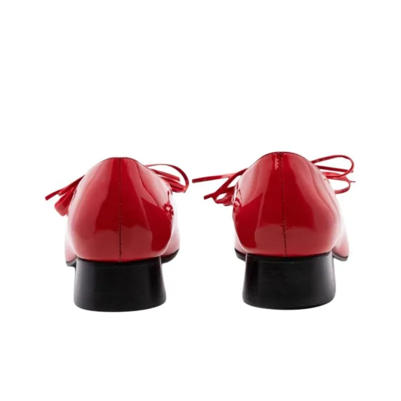 Nicole Saldaña Casual Single Shoes Women's Cherry Red-3