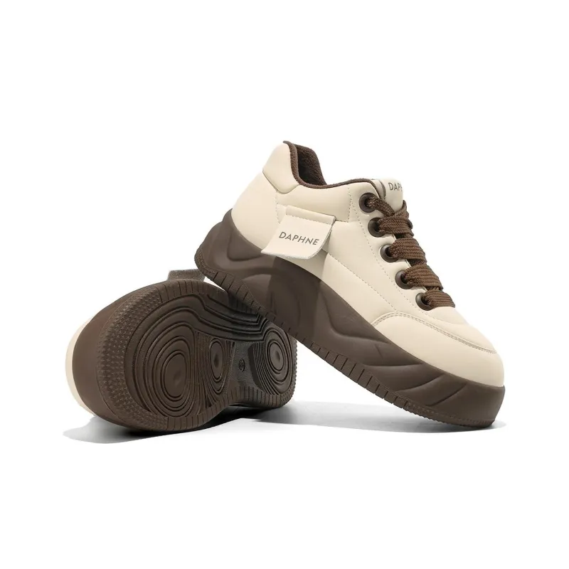 DAPHNE Abrasion-Resistant Low-Top Chunky Sneakers Women's-9