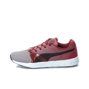 PUMA Running Shoes Men Low Top Red/Gray