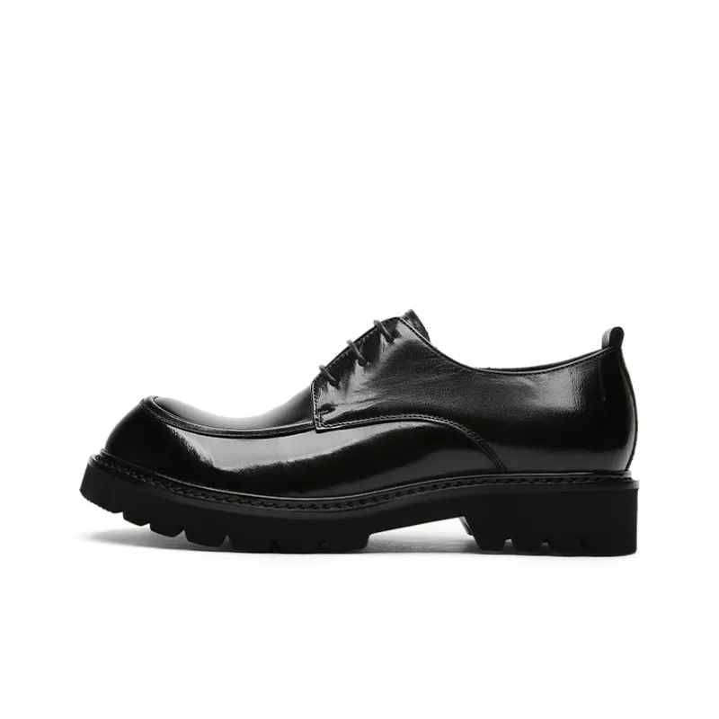 GOLDLION Dress Shoes Men's Black-0