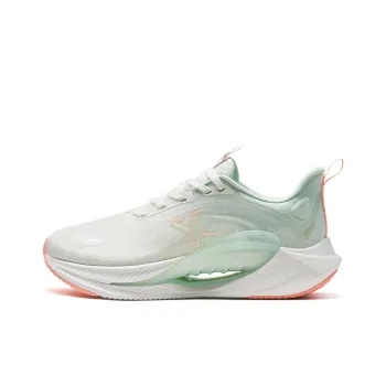 XTEP Hydrogen Wind 7.0 Cushioning Lightweight Low Top Sprint Running Shoes Women's Coconut Scent