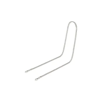 JW PEI Iron Chain Bag Accessories Unisex Silver