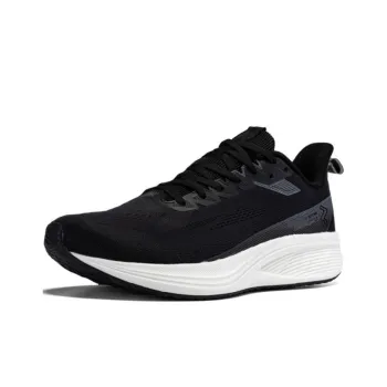 361° Wear resistant And Lightweight Low Top Running Shoes Men's Black Gray